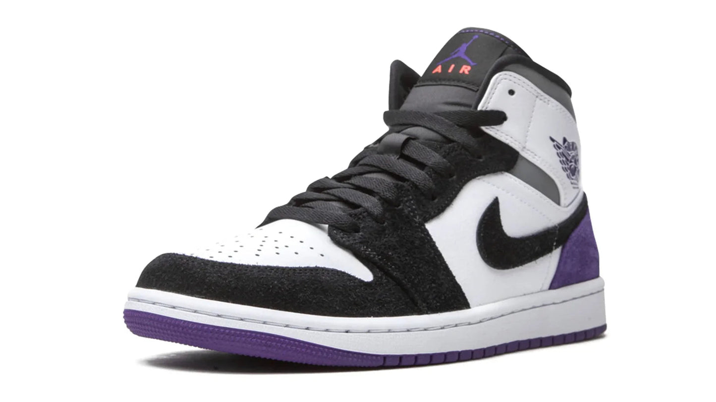 Jordan 1 Mid SE "Court Purple Suede"