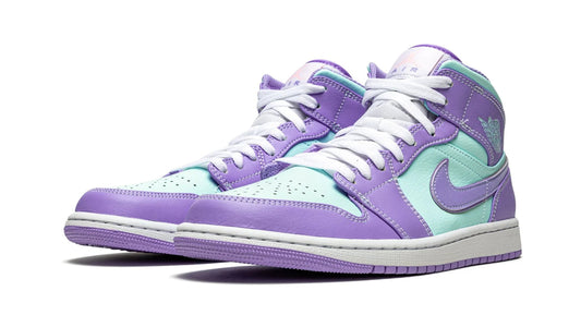 Jordan 1 Mid "Purple Pulse / Glacier Blue"