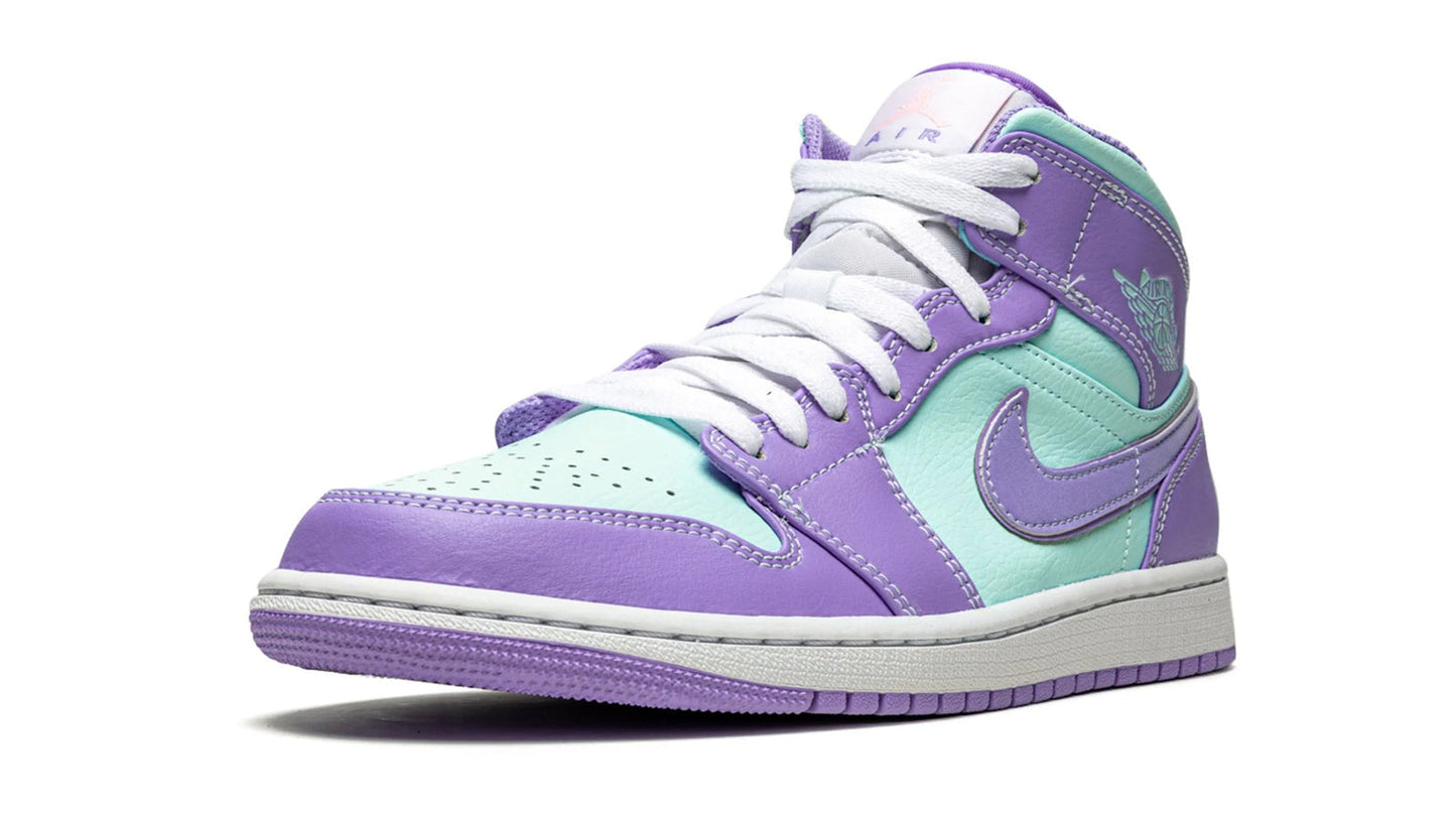Jordan 1 Mid "Purple Pulse / Glacier Blue"