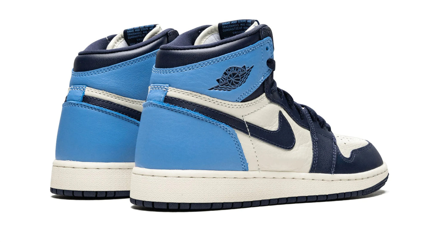 Jordan 1 Retro High OG GS "Obsidian/University Blue"