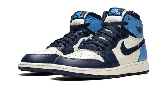 Jordan 1 Retro High OG GS "Obsidian/University Blue"