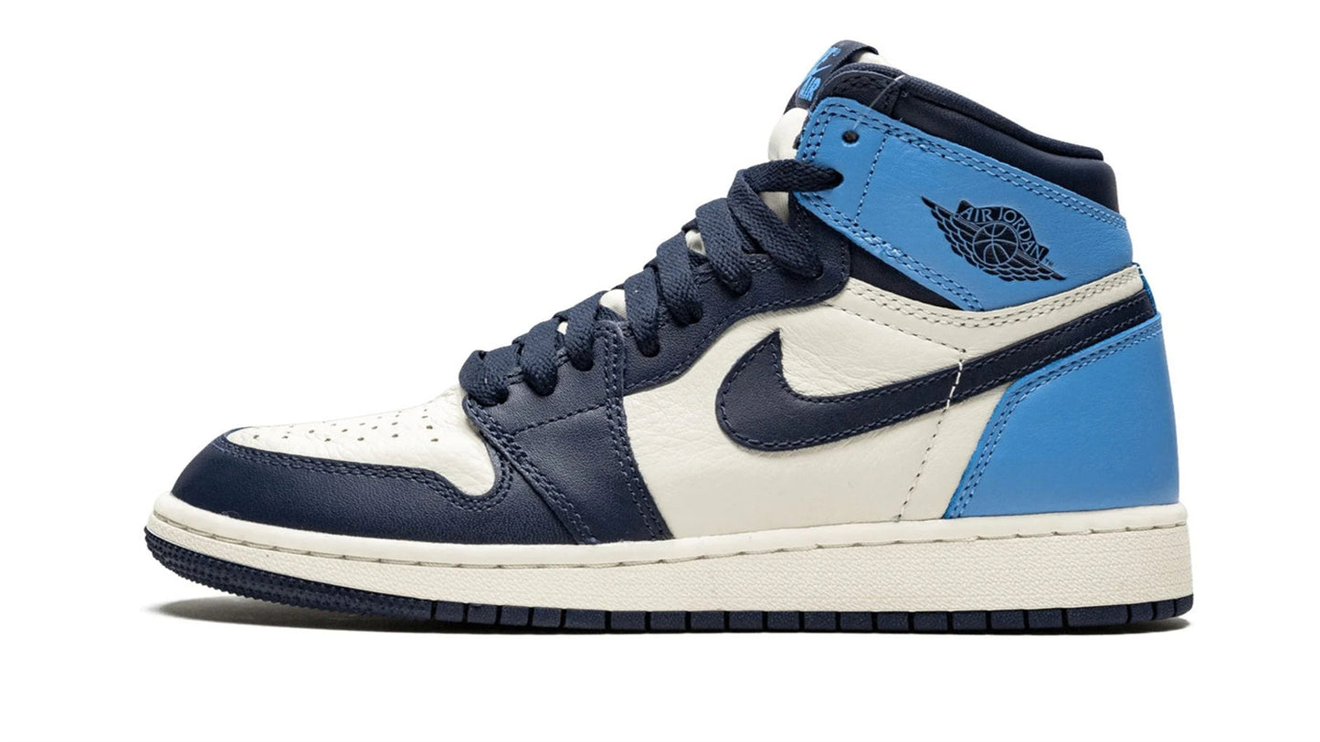 Jordan 1 Retro High OG GS "Obsidian/University Blue"