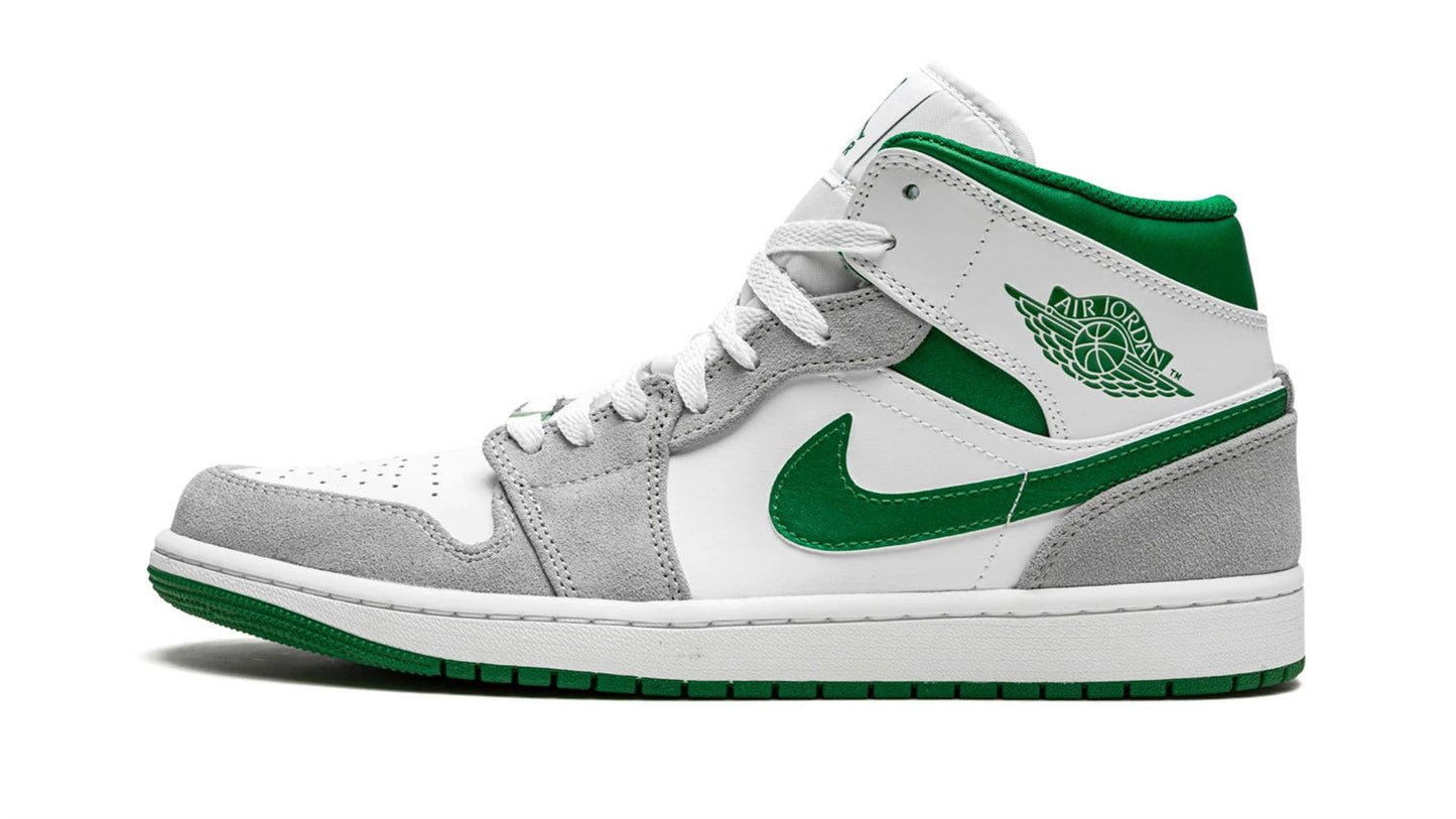Jordan 1 MID SE "Grey / Pine Green / White"