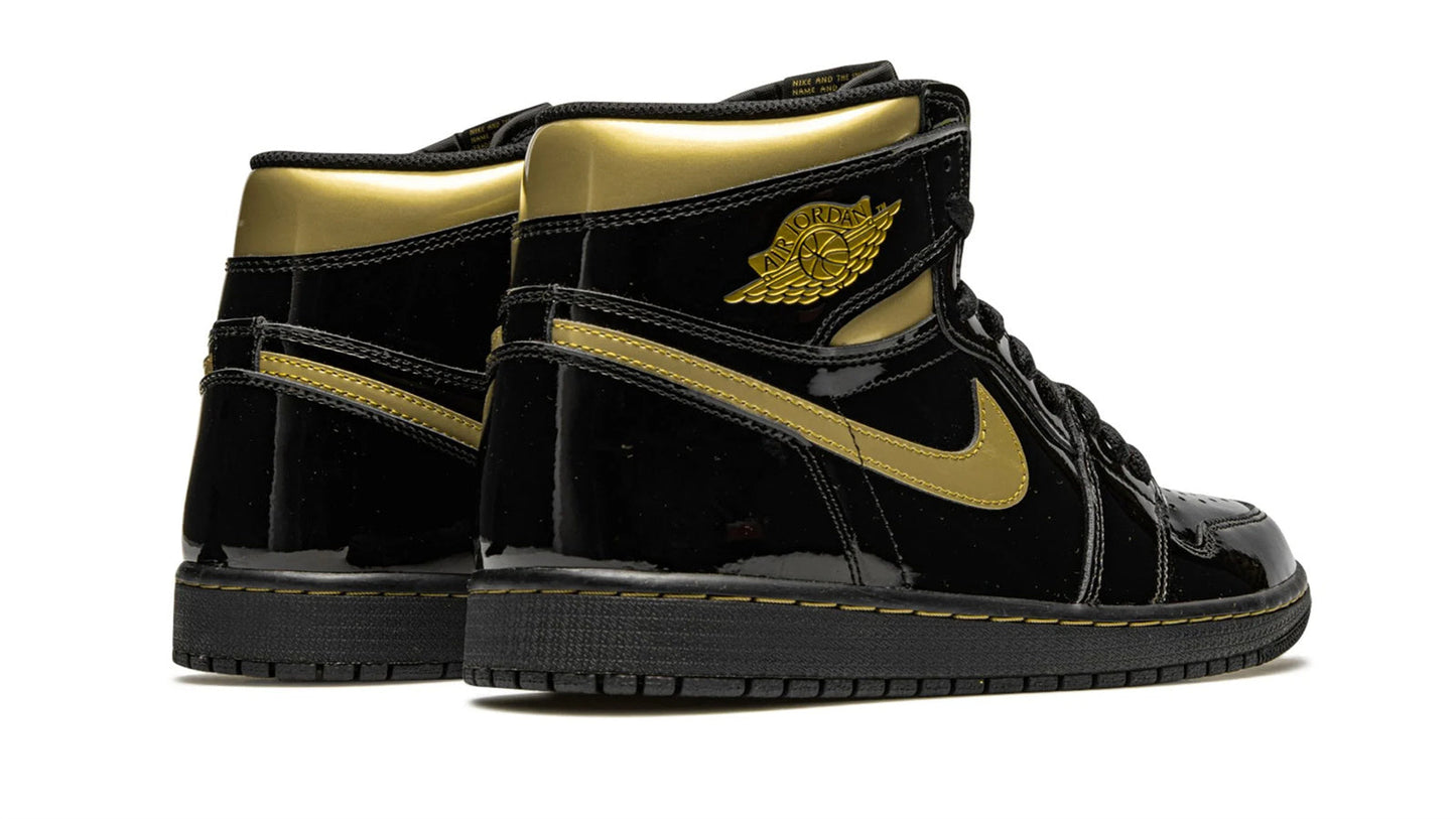 Jordan 1 Retro High OG "Black Metallic Gold"