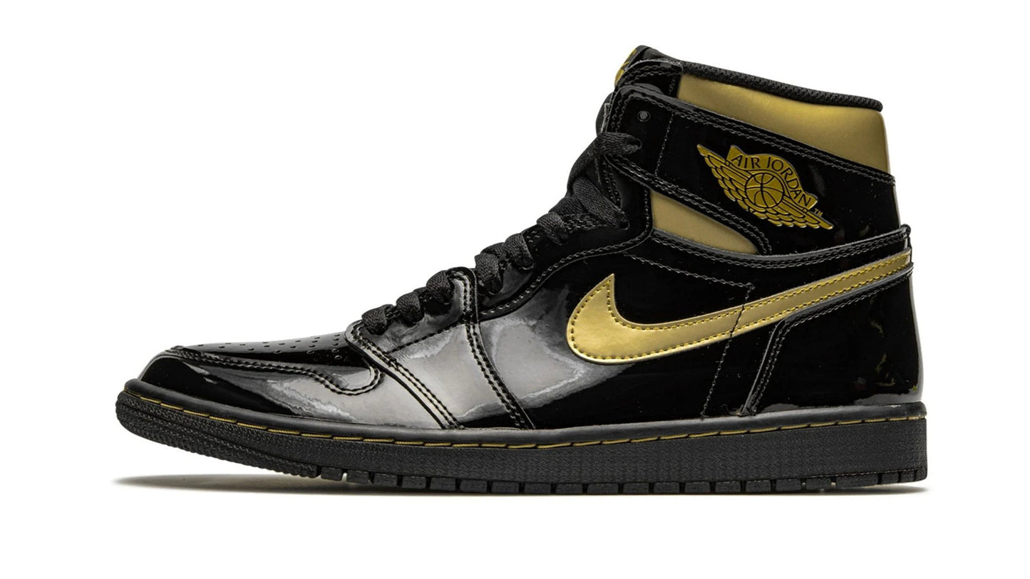 Jordan 1 Retro High OG "Black Metallic Gold"