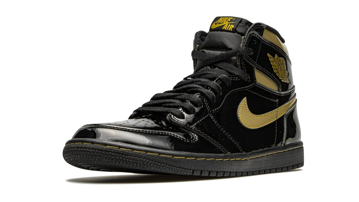 Jordan 1 Retro High OG "Black Metallic Gold"