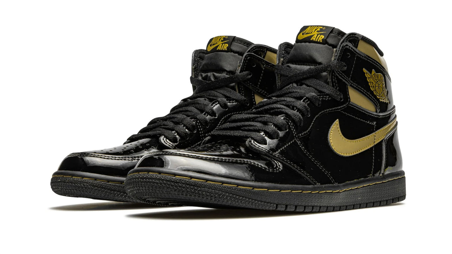 Jordan 1 Retro High OG "Black Metallic Gold"