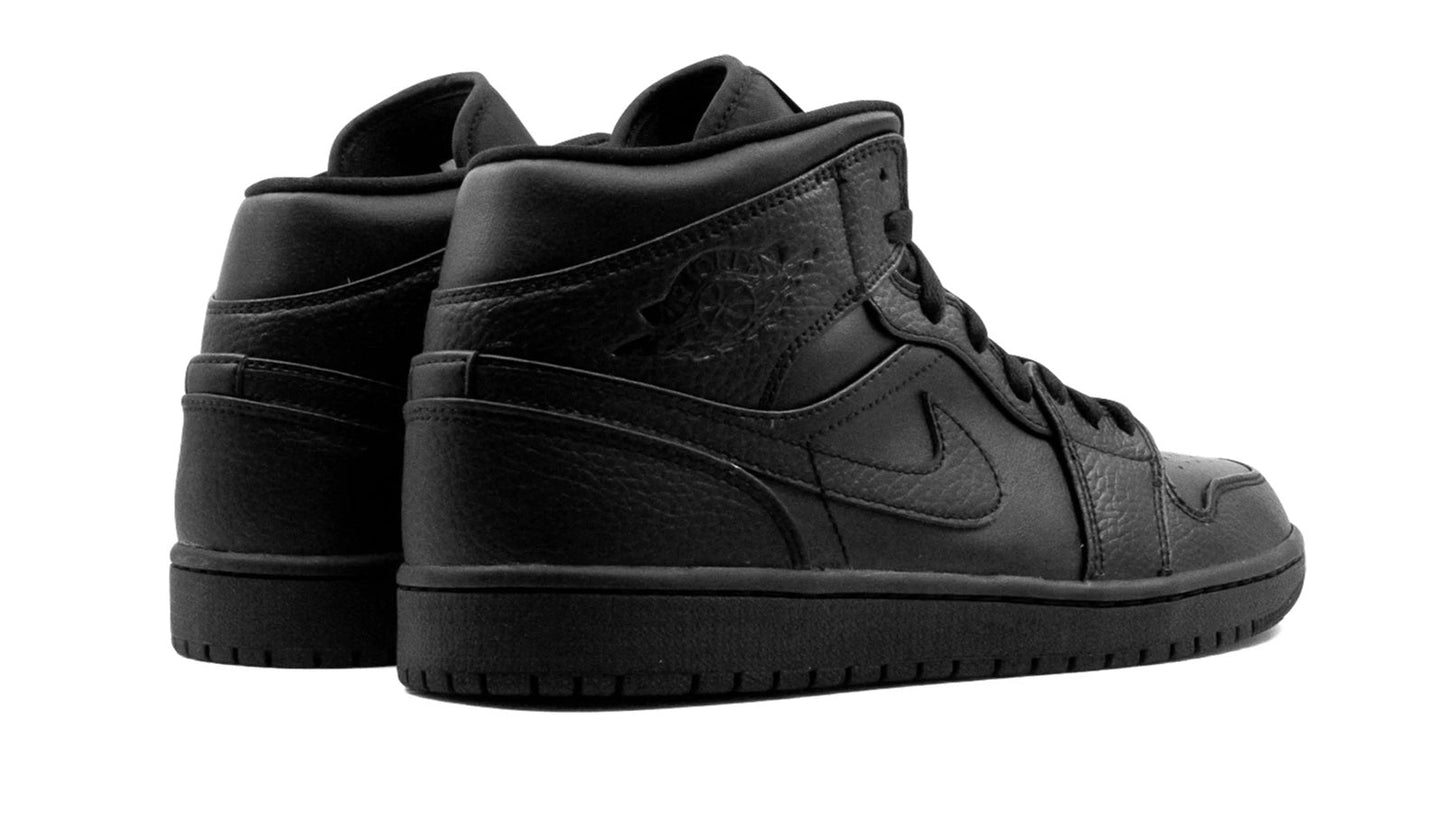 Jordan 1 Mid "Triple Black"
