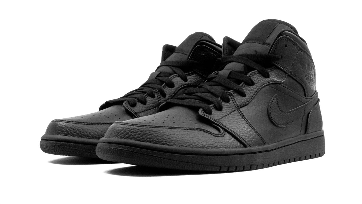 Jordan 1 Mid "Triple Black"