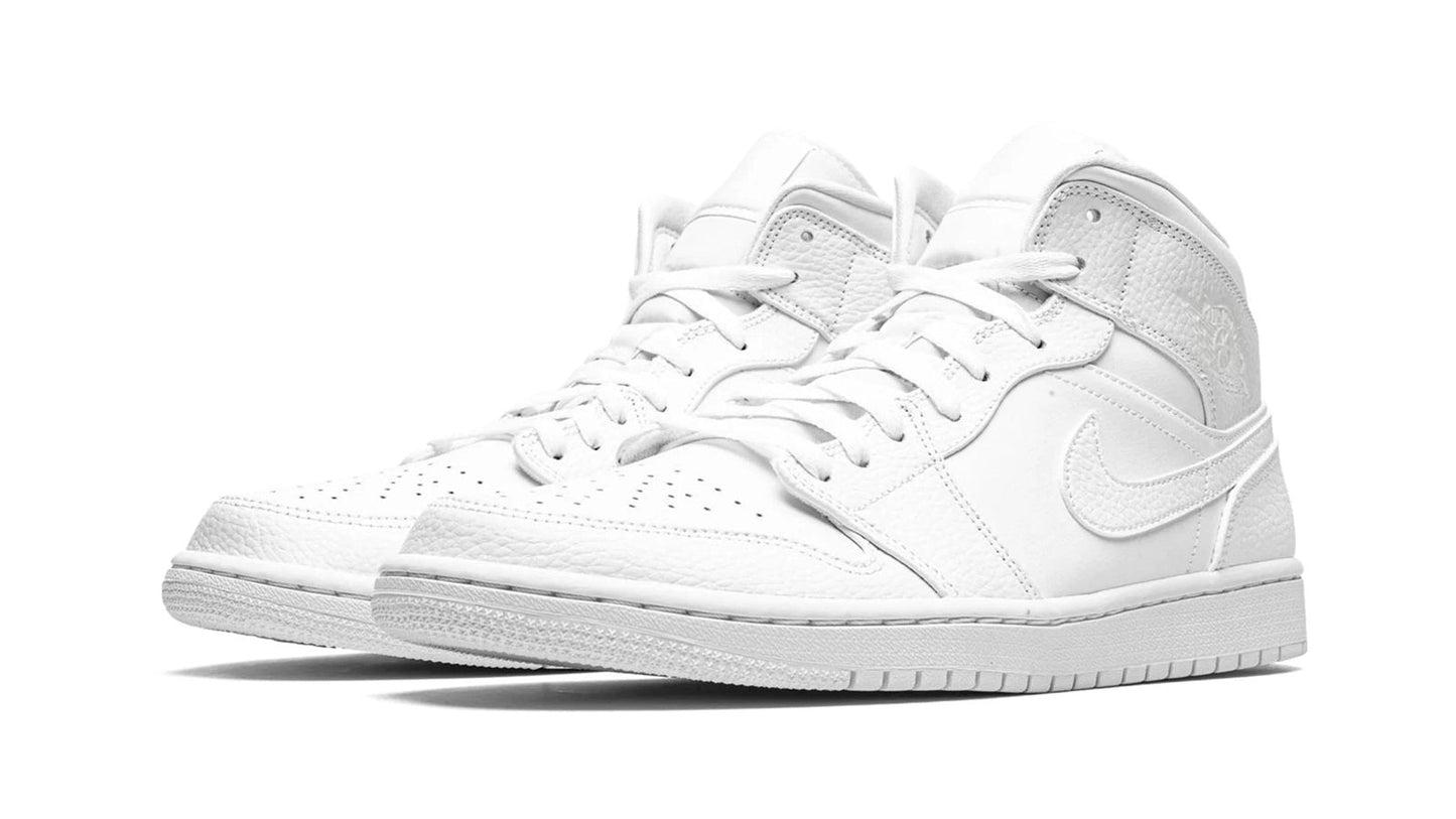 Jordan 1 Mid "Triple White"