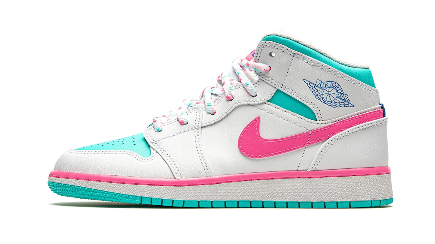 Jordan 1 Mid GS "Digital Pink"