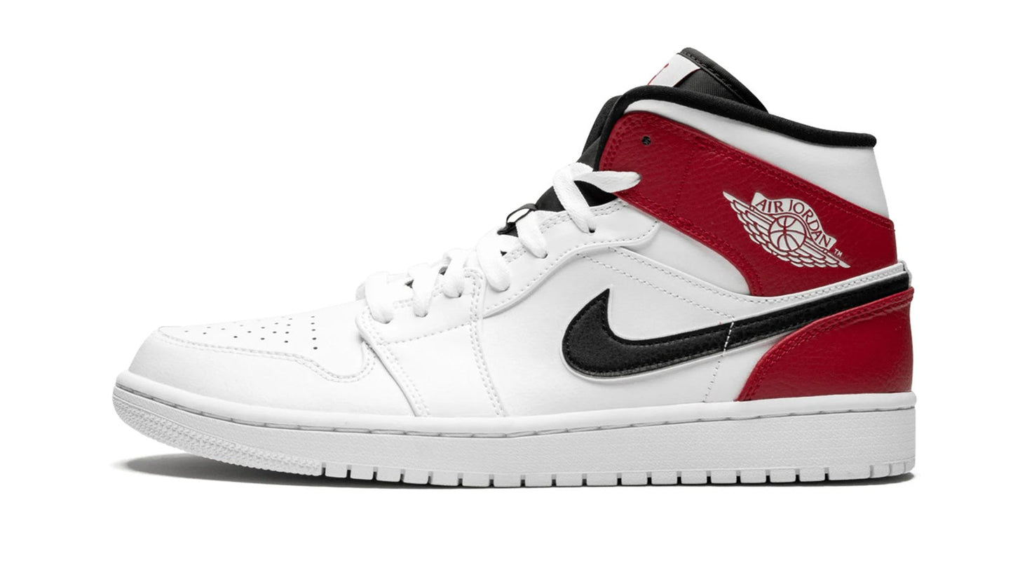 Jordan 1 Mid "White Chicago"