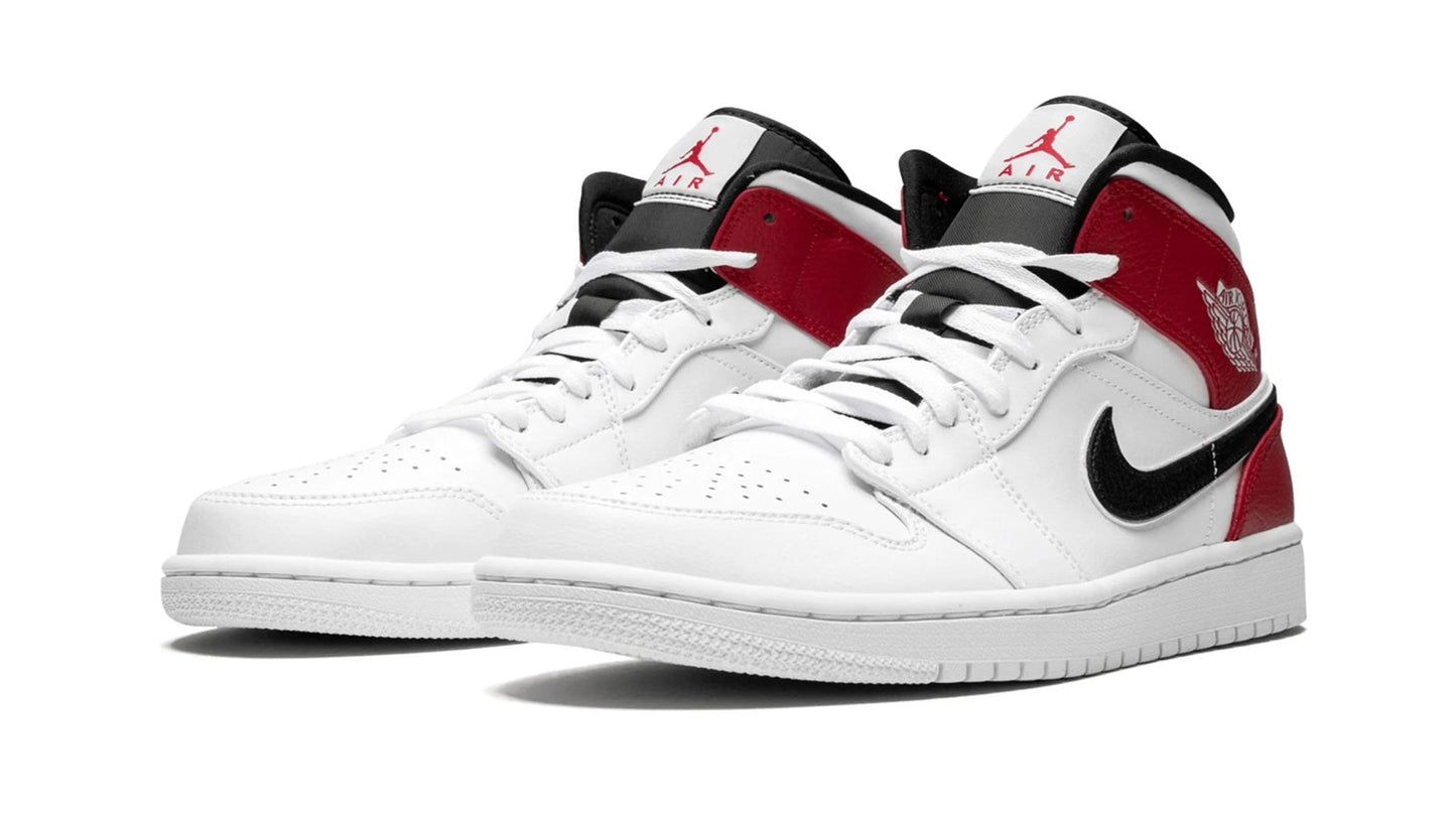 Jordan 1 Mid "White Chicago"