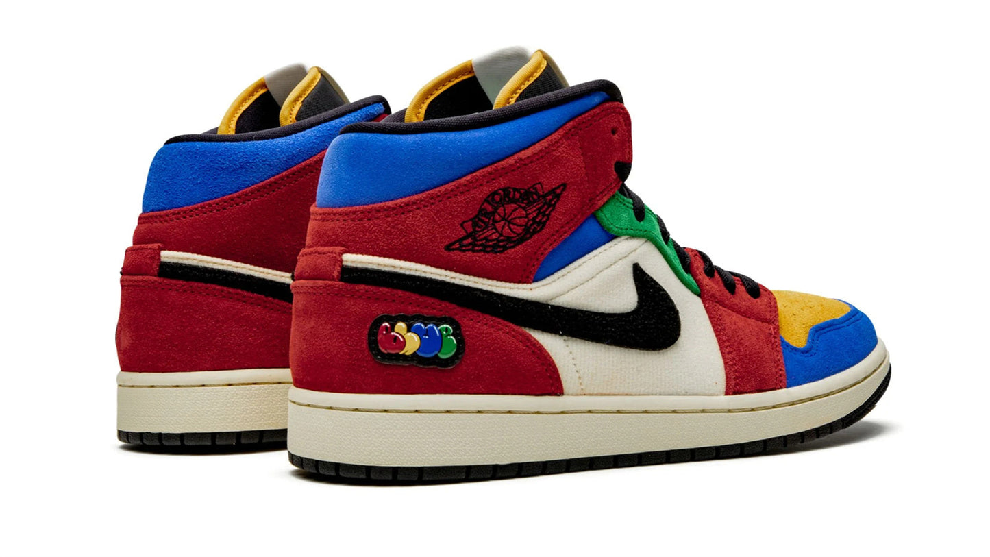 Jordan 1 Mid "Blue The Great - Fearless"