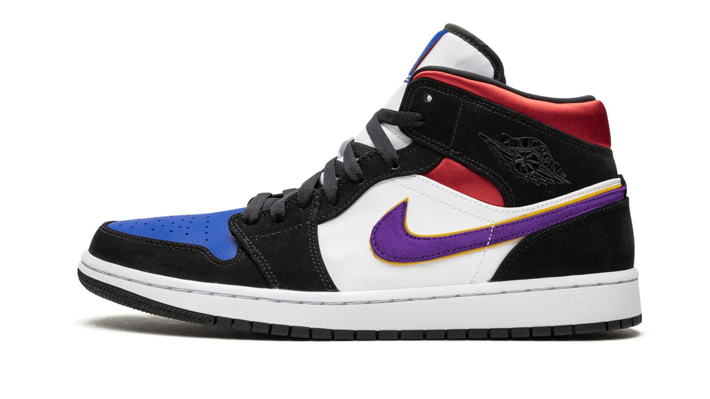 Jordan 1 Mid "Lakers Top 3"