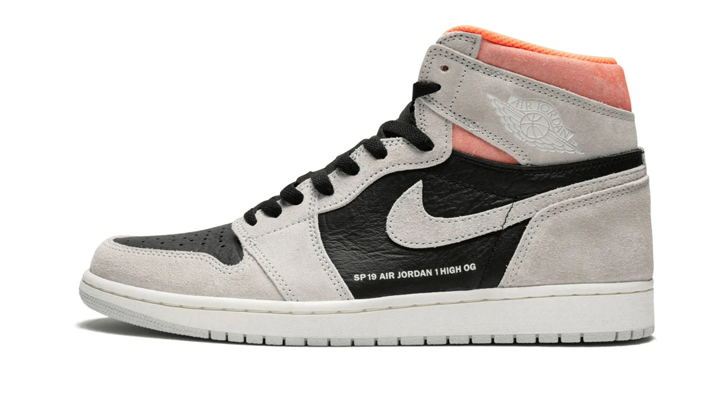 Jordan 1 Retro High OG "Neutral Grey/Hyper Crimson"