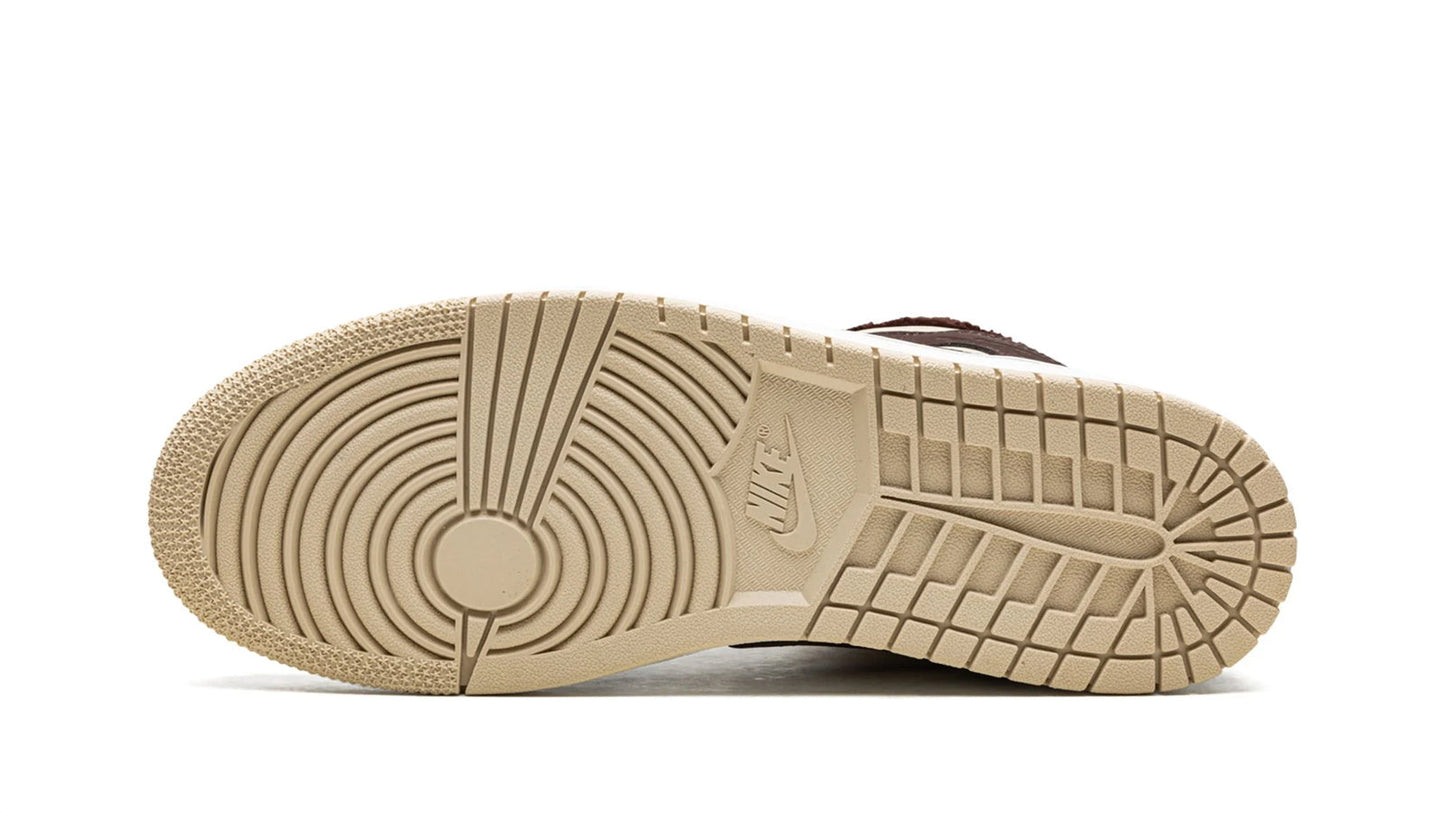 Jordan 1 MID SE WMNS "Brown Basalt Fleece"