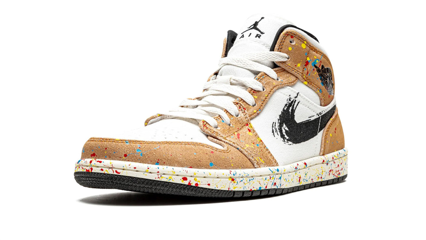 Jordan 1 Mid SE "Brushstroke"
