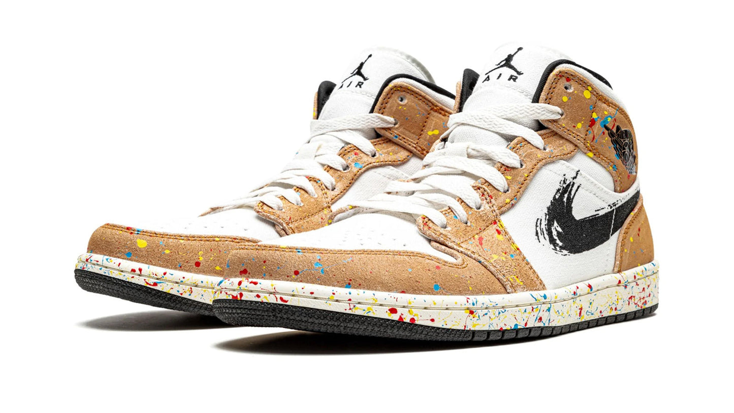 Jordan 1 Mid SE "Brushstroke"