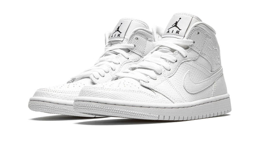 Jordan 1 MID WMNS "White Snakeskin"