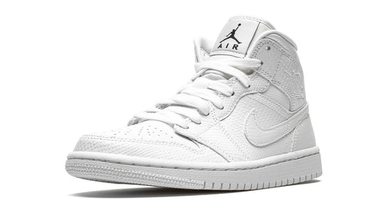 Jordan 1 MID WMNS "White Snakeskin"