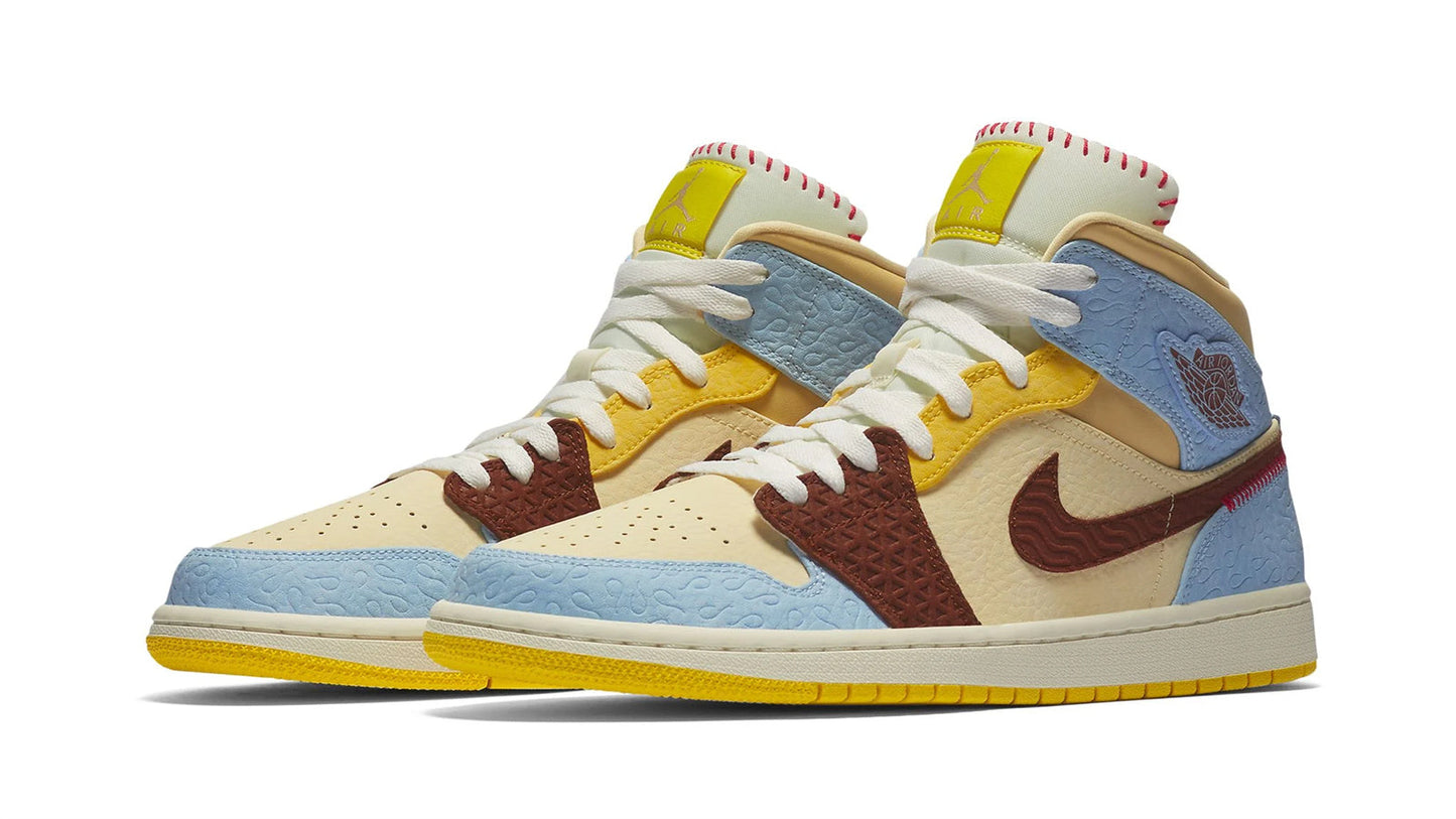 Jordan 1 Mid SE "Maison Chateau Rouge Fearless"