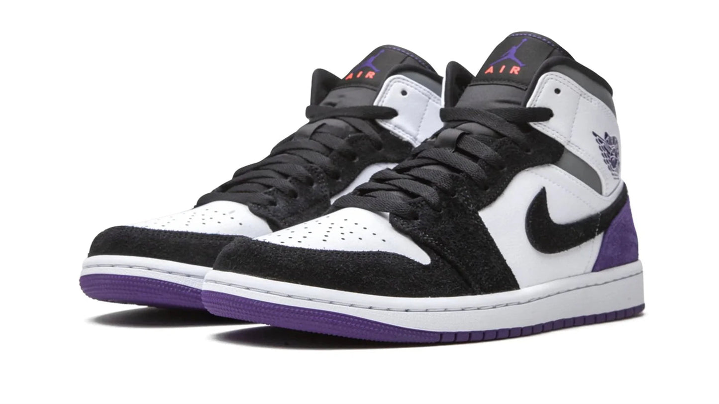 Jordan 1 Mid SE "Court Purple Suede"