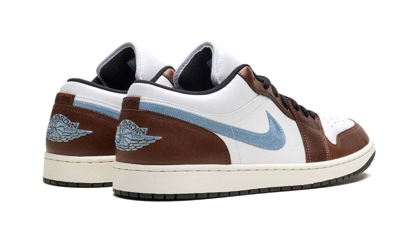 Jordan 1 Low SE "Embroidered Swoosh - Mocha"