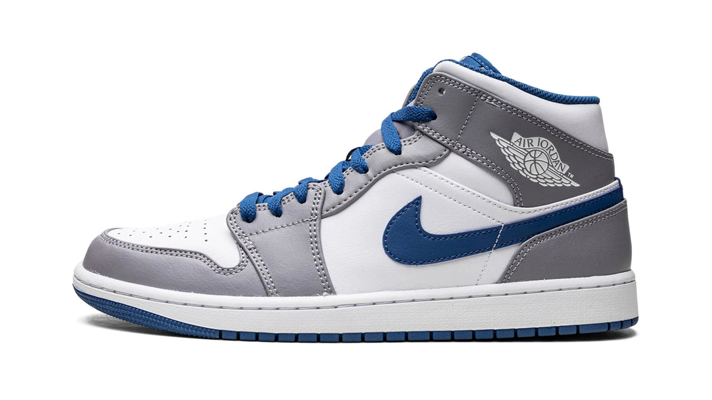 Jordan 1 Mid "True Blue"