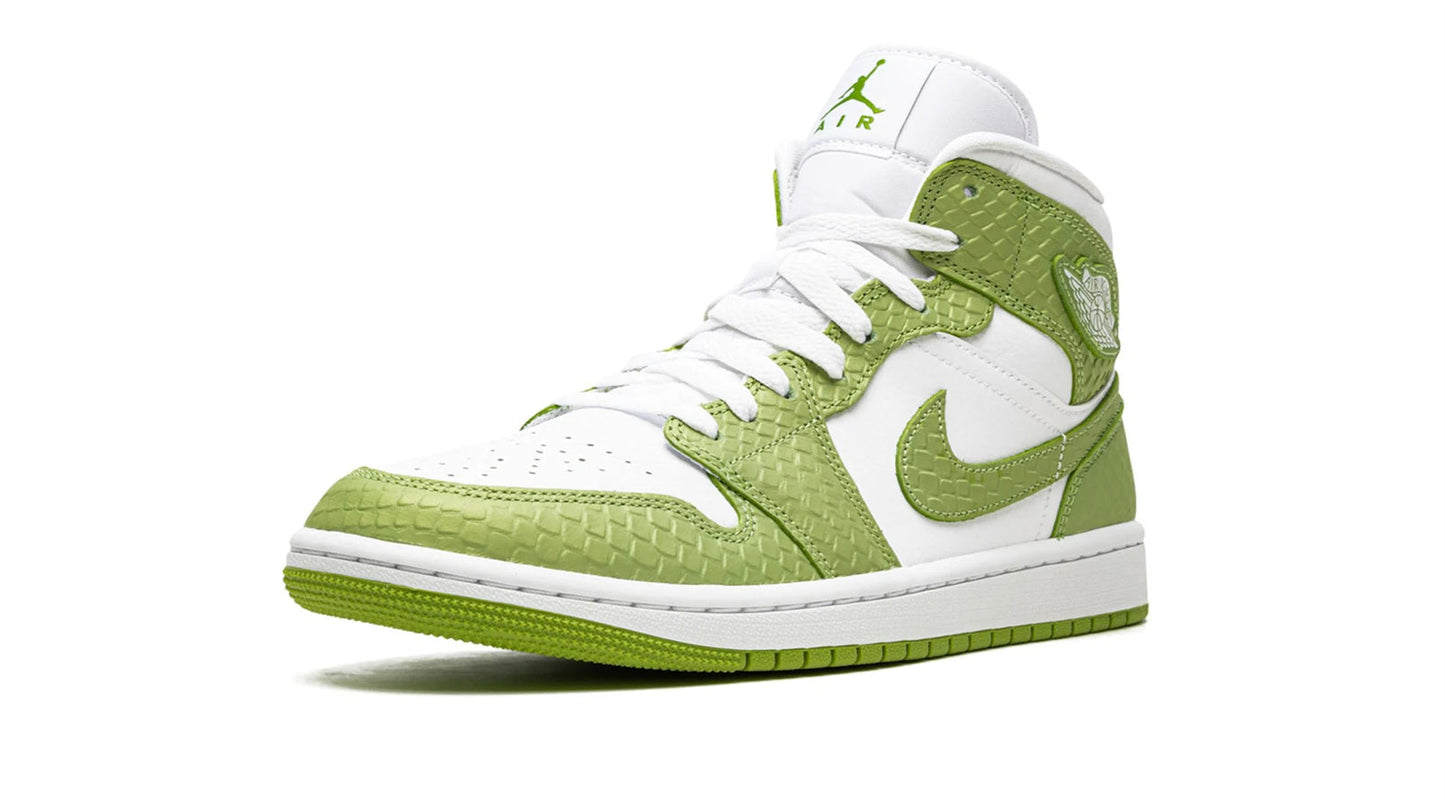 Jordan 1 MID SE WMNS "Green Python"