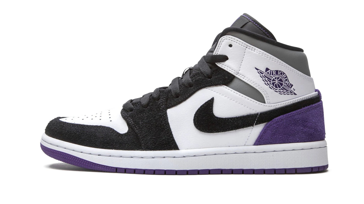 Jordan 1 Mid SE "Court Purple Suede"