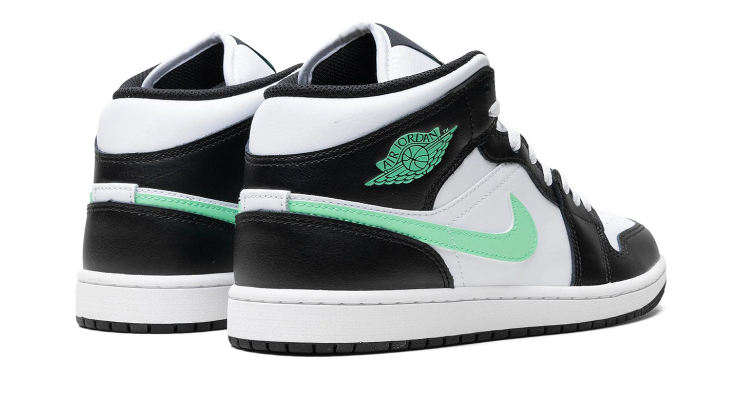 Jordan 1 Mid "GREEN GLOW"