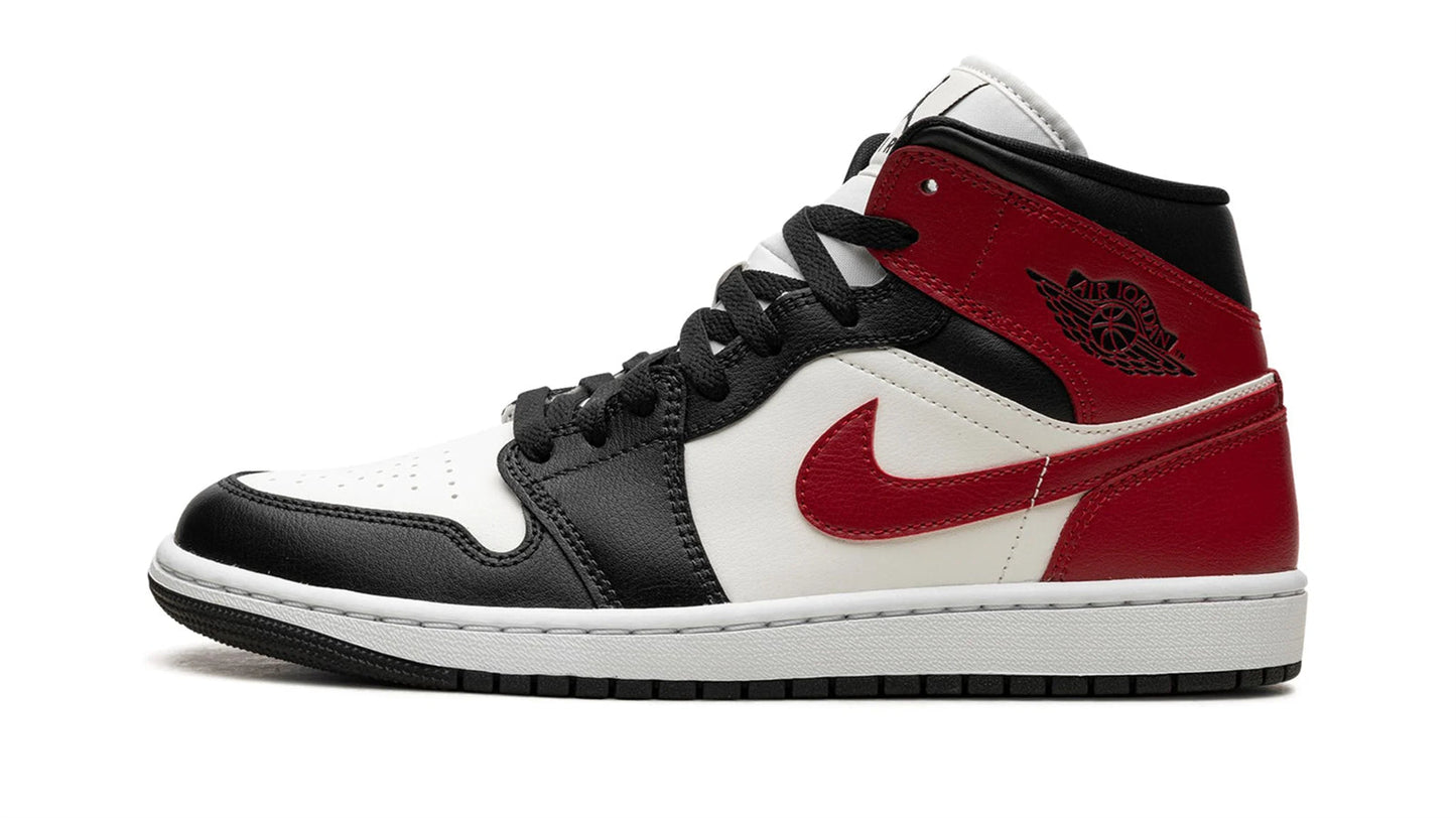 Jordan 1 MID WMNS "Black Toe"