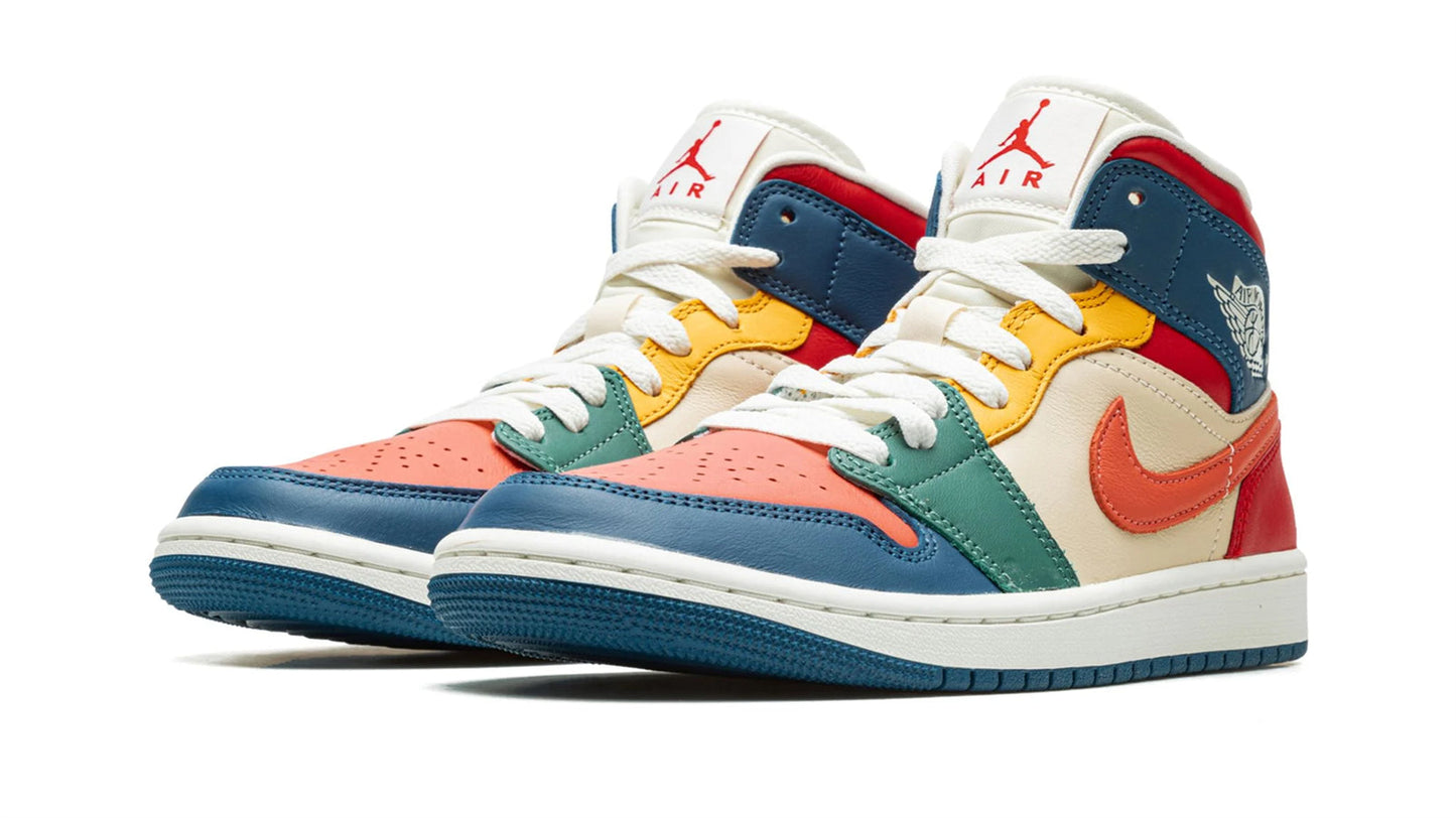 Jordan 1 MID SE WMNS "Multi-Color"