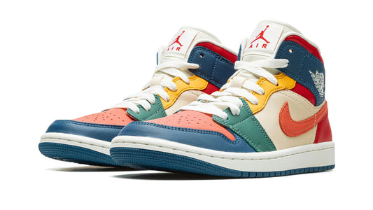 Jordan 1 MID SE WMNS "Multi-Color"
