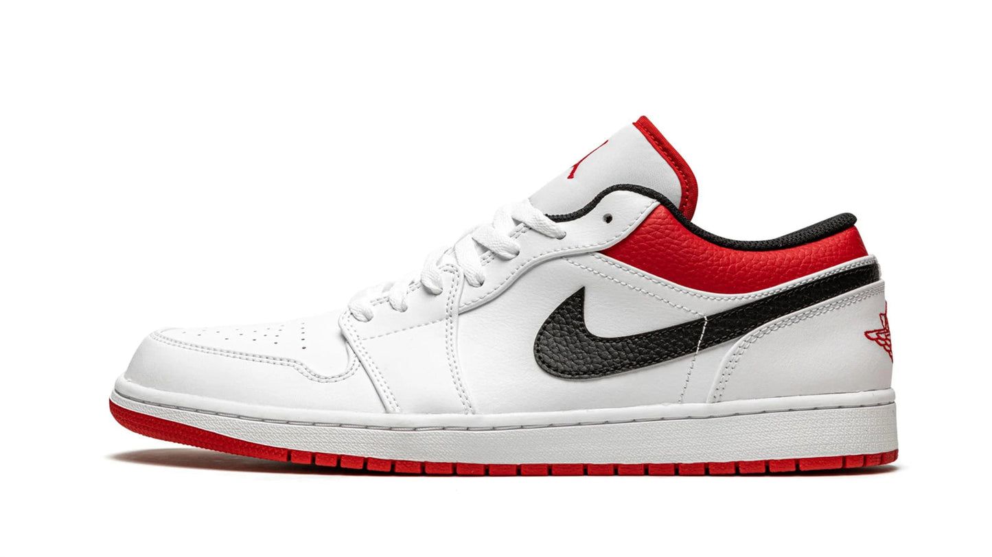 Jordan 1 Low "White University Red"