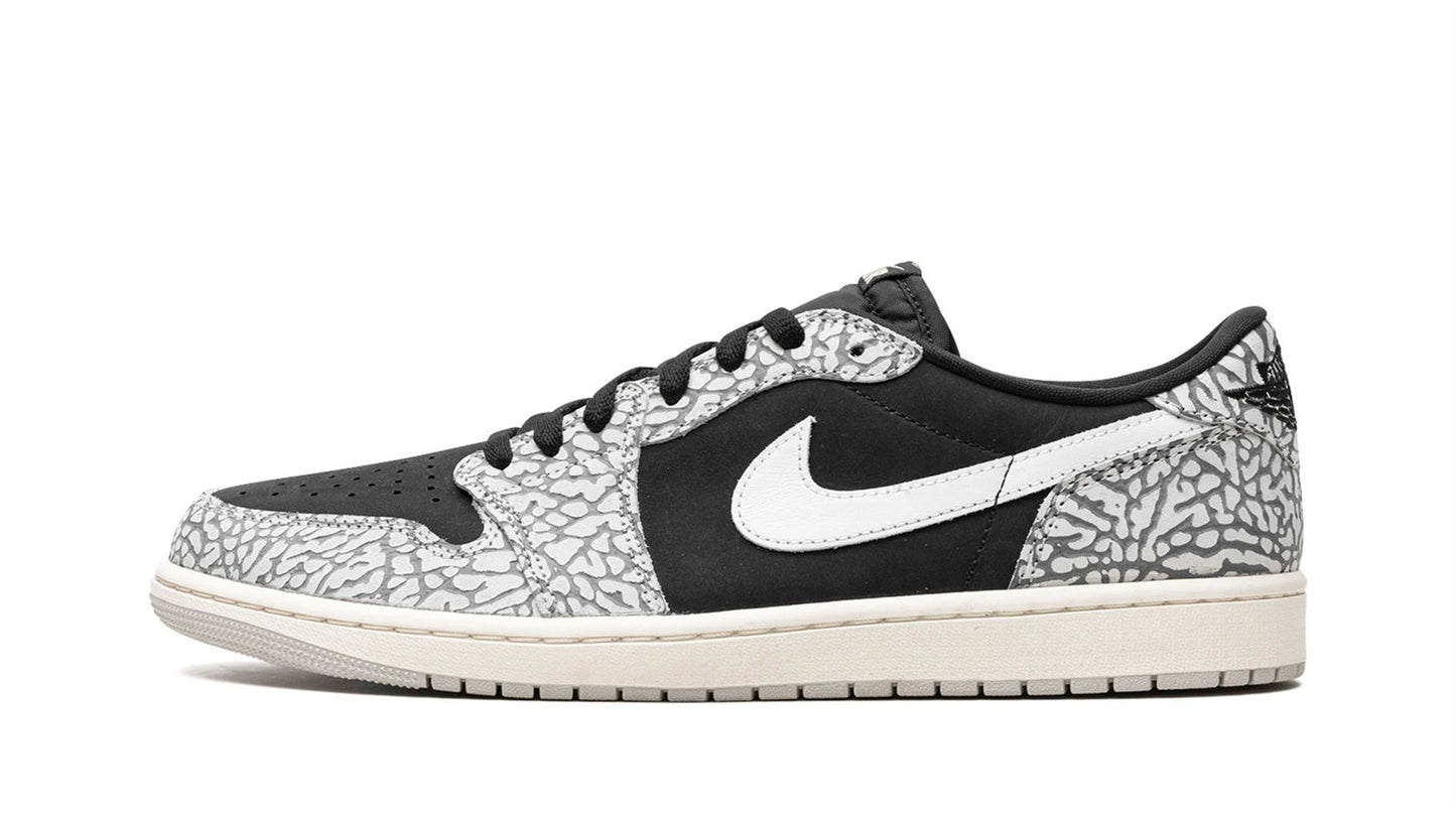 Jordan 1 Low "Black Elephant"