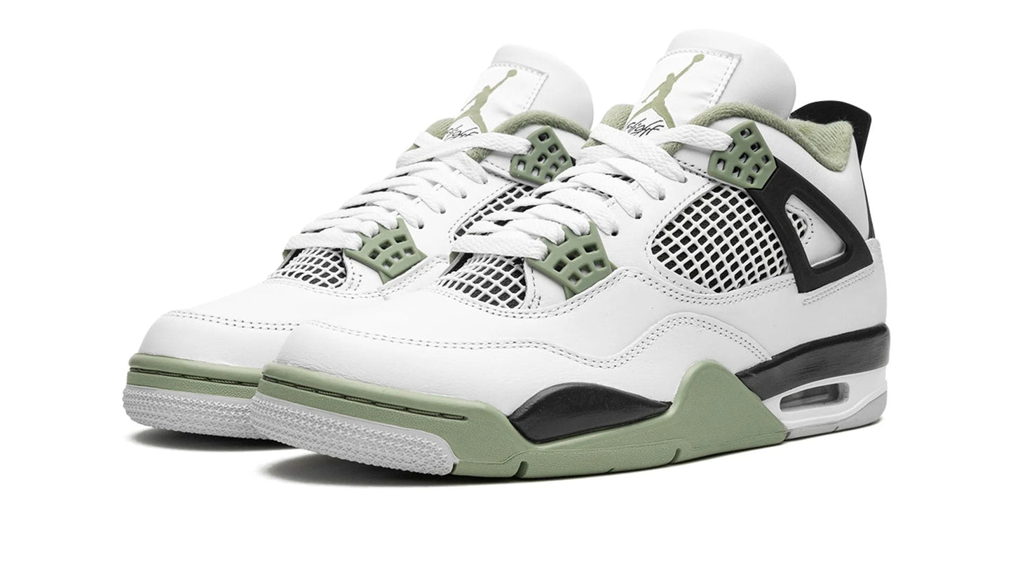 Jordan 4 RETRO WMNS "Seafoam / Oil Green"