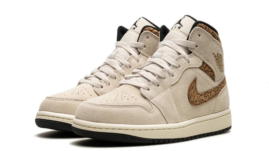 Jordan 1 Mid "Brown Elephant"