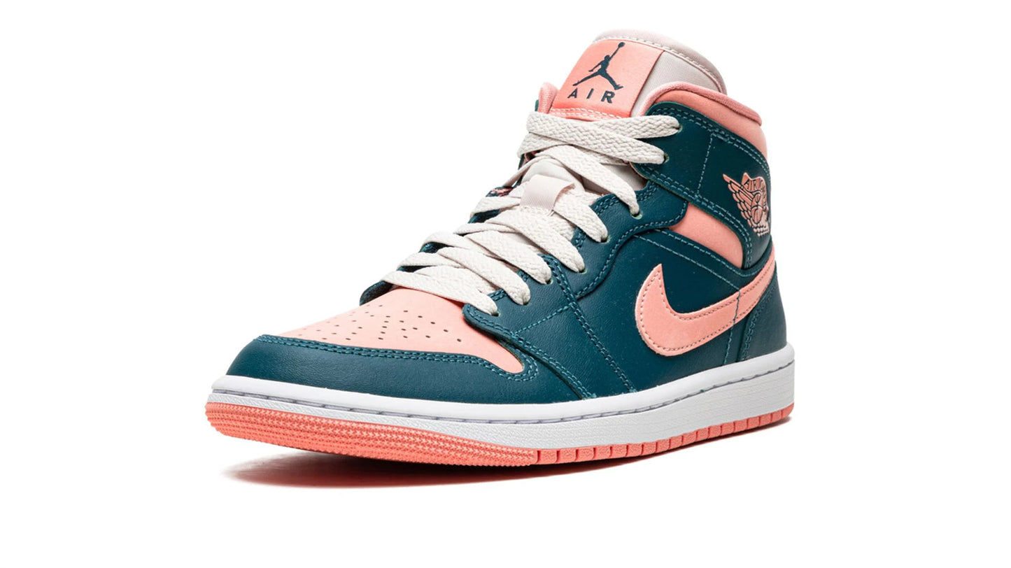 Jordan 1 MID WMNS "Dark Teal Green"
