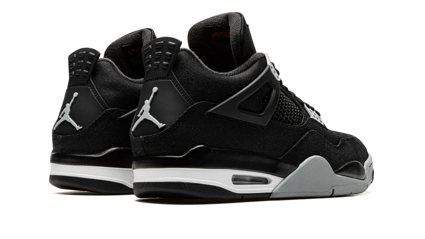 Jordan 4 "Black Canvas"
