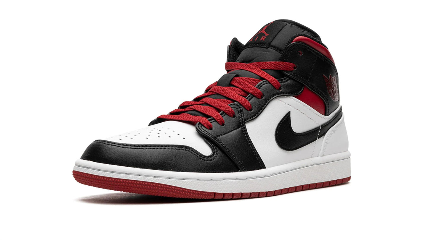 Jordan 1 Mid "Gym Red Black Toe"