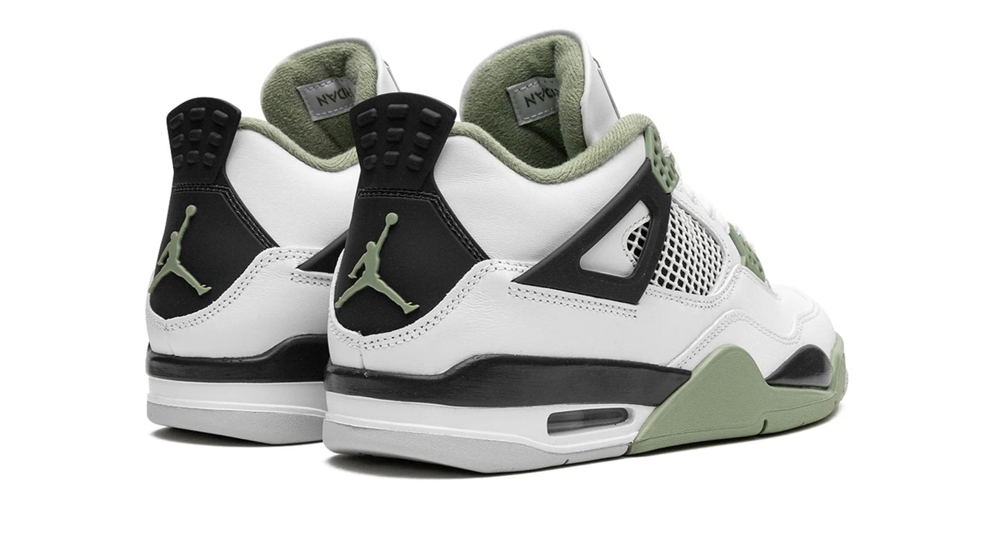 Jordan 4 RETRO WMNS "Seafoam / Oil Green"