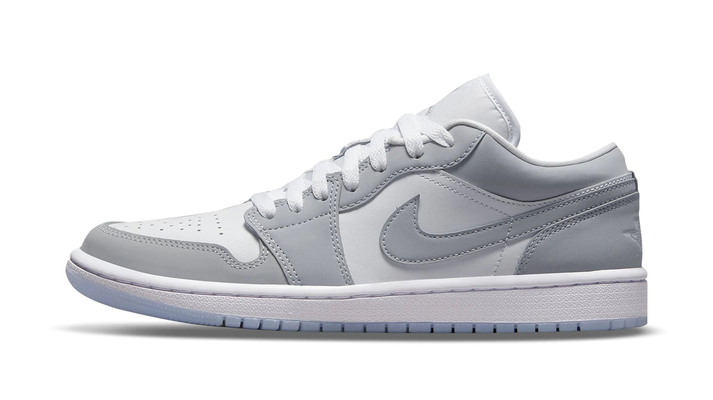 Jordan 1 LOW WMNS "White / Wolf Grey"