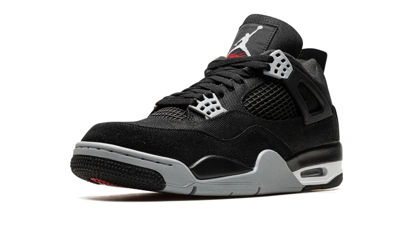 Jordan 4 "Black Canvas"