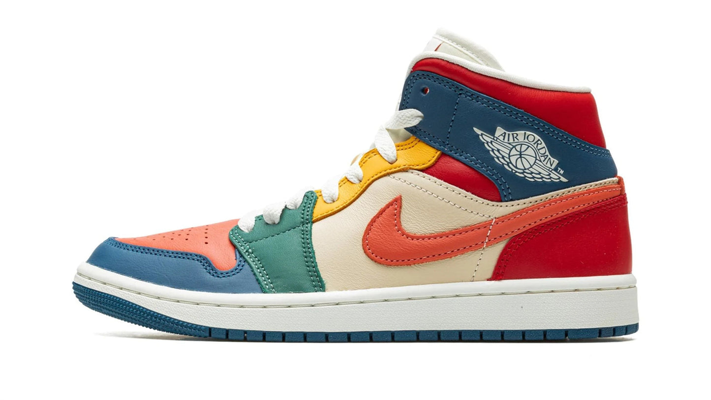 Jordan 1 MID SE WMNS "Multi-Color"
