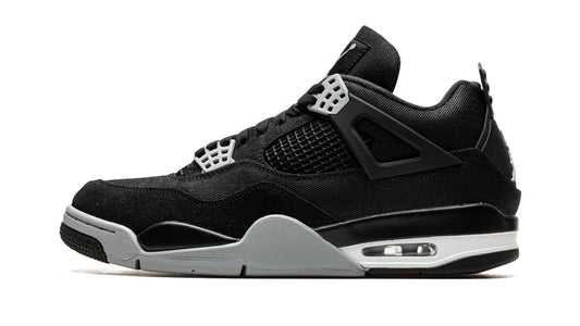 Jordan 4 "Black Canvas"