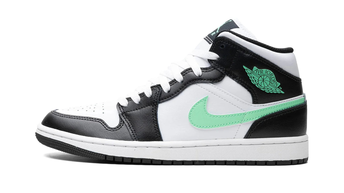Jordan 1 Mid "GREEN GLOW"