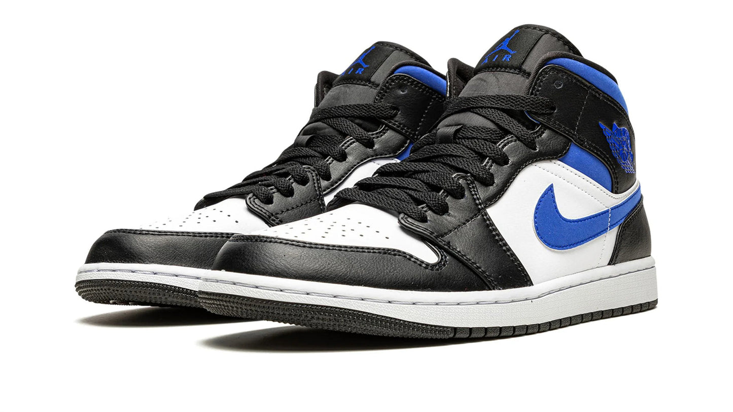 Jordan 1 Mid "Racer Blue / Black / White"