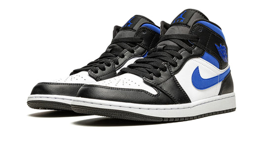 Jordan 1 Mid "Racer Blue / Black / White"